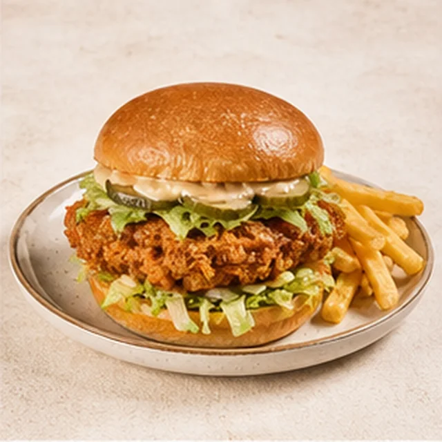 Çıtır Tavuk Burger