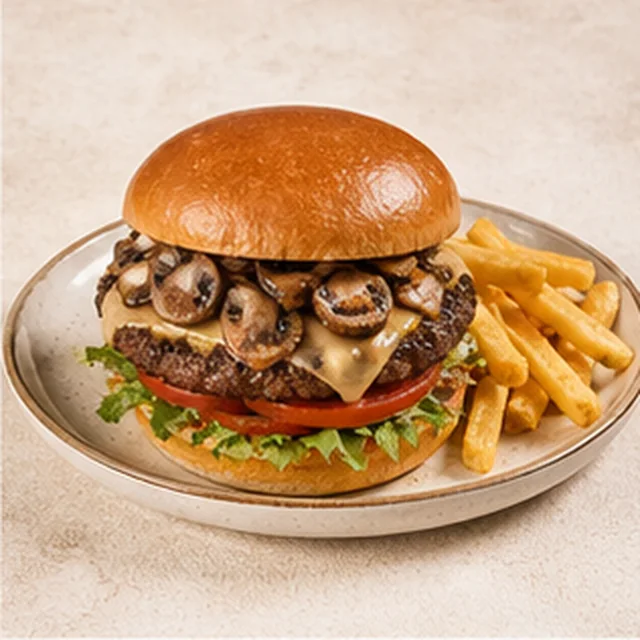 Mantarlı Burger