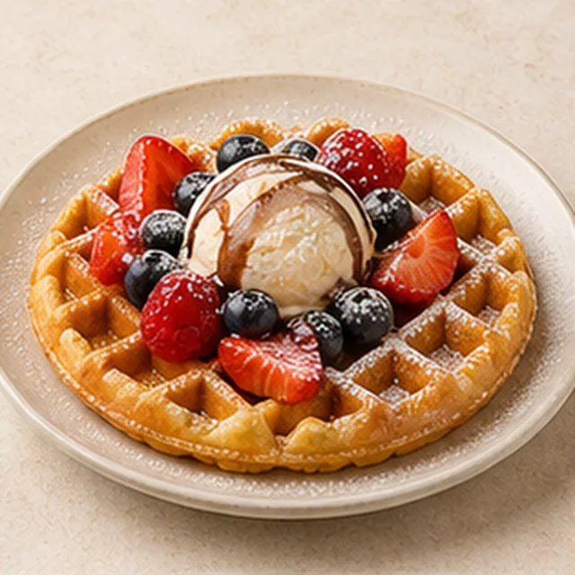 Dondurmalı Waffle