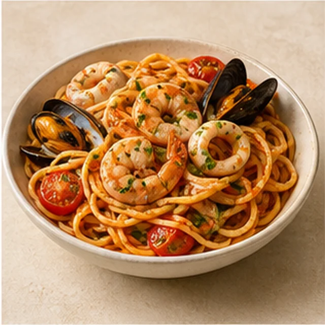 Deniz Mahsullü Spaghetti